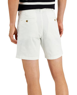 Club Room Regular-fit 7" 4-way Stretch Shorts Bright White thumbnail 3