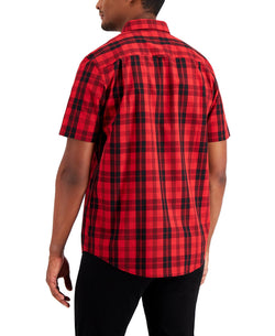 Club Room Regular-fit Plaid Shirt Ablaze thumbnail 3