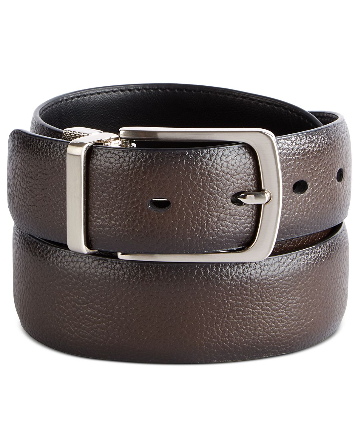 Club Room Reversible Belt Black