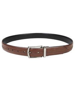 Club Room Reversible Stretch Belt Tan/Black thumbnail 1