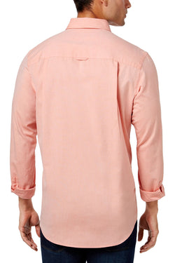 Club Room Roasted Pumpkin Long Sleeve Oxford Shirt thumbnail 2