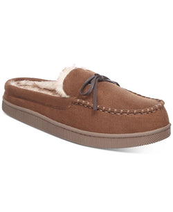 Club Room Slip-on Moccasin Slippers Tan thumbnail 1