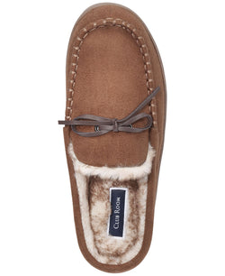 Club Room Slip-on Moccasin Slippers Tan thumbnail 4