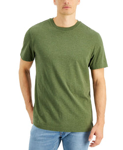 Club Room Solid Crewneck T-shirt Woodland Moss thumbnail 1