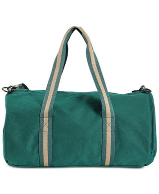 Club Room Solid Duffle Bag Green