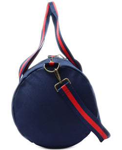 Club Room Solid Duffle Bag Navy thumbnail 4