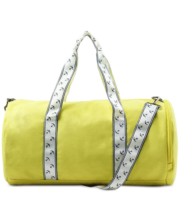 Club Room Solid Duffle Bag Yellow