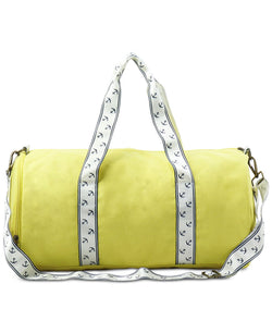Club Room Solid Duffle Bag Yellow thumbnail 2