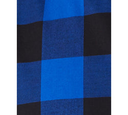 Club Room Stretch Brushed Cotton Plaid Flannel Shirt Lazulite Combo thumbnail 4