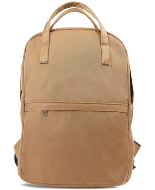 Club Room Textured Backpack Mustard