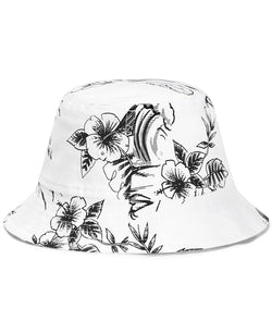 Club Room Tropical-print Bucket Hat White thumbnail 1