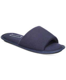 Club Room Waffle Slippers Navy thumbnail 1
