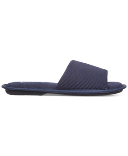 Club Room Waffle Slippers Navy thumbnail 2
