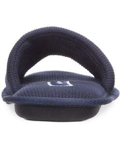 Club Room Waffle Slippers Navy thumbnail 3