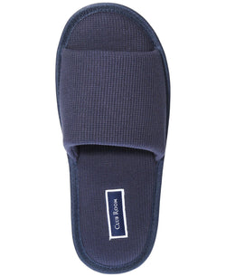 Club Room Waffle Slippers Navy thumbnail 4