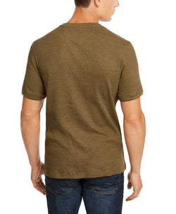 Club Room Waffle-knit Henley New Olive thumbnail 2