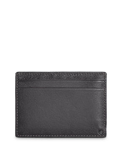 Coach Leather Swivel Card Case Gray/Silver thumbnail 3