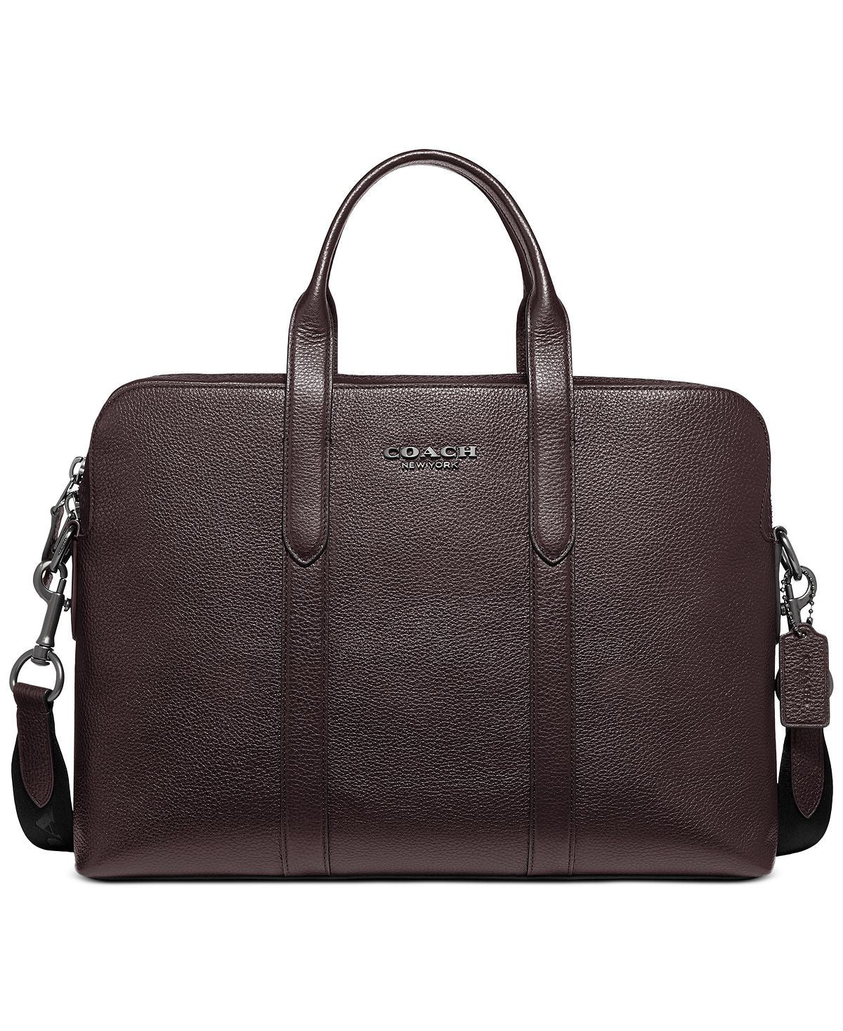 Coach Metropolitan Soft Leather Briefcase Qb/black