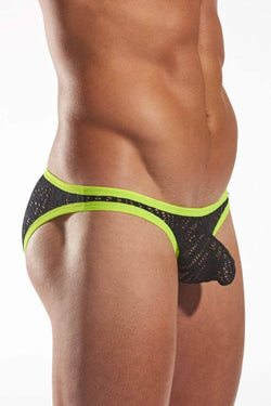 Cocksox Atomic Shredded Mesh Brief thumbnail 1