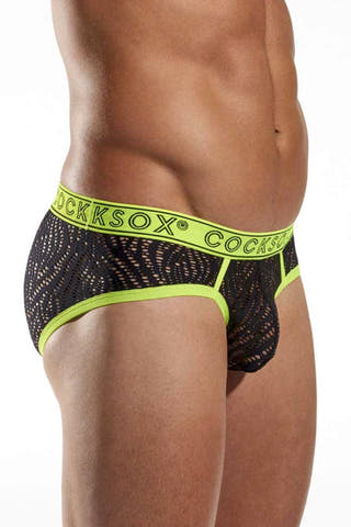 Cocksox Atomic Shredded Mesh Sports Brief