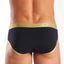 Cocksox Black/Gold-Shimmer Contour-Pouch Sports Brief