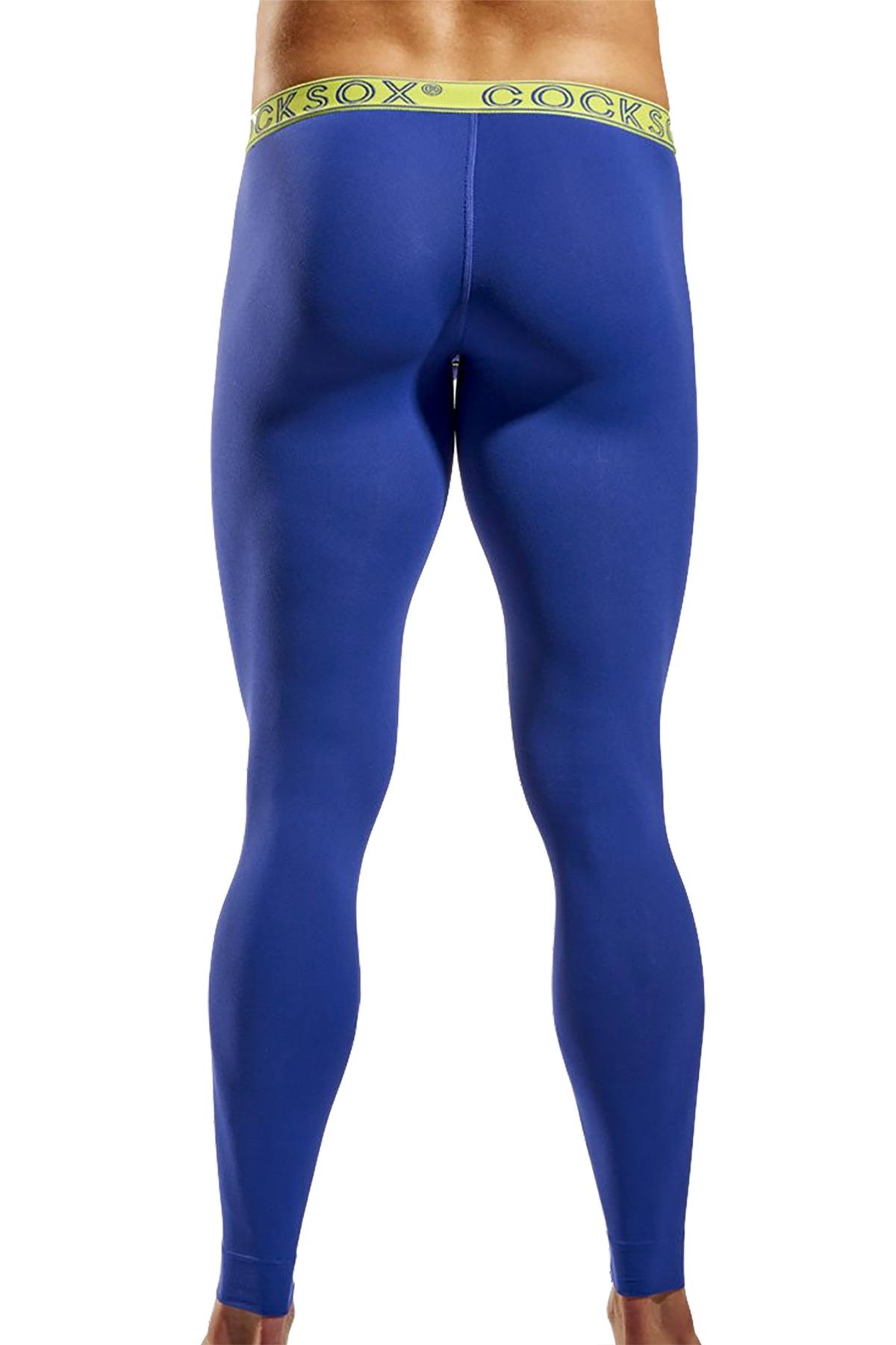 Cocksox Crystal-Blue Contour-Pouch Long John