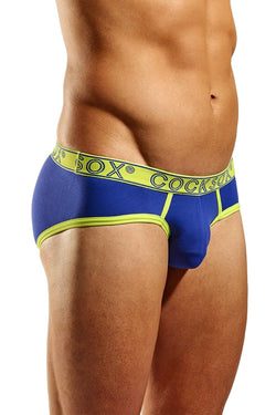 Cocksox Crystal Blue Contour Pouch Sports Brief thumbnail 1