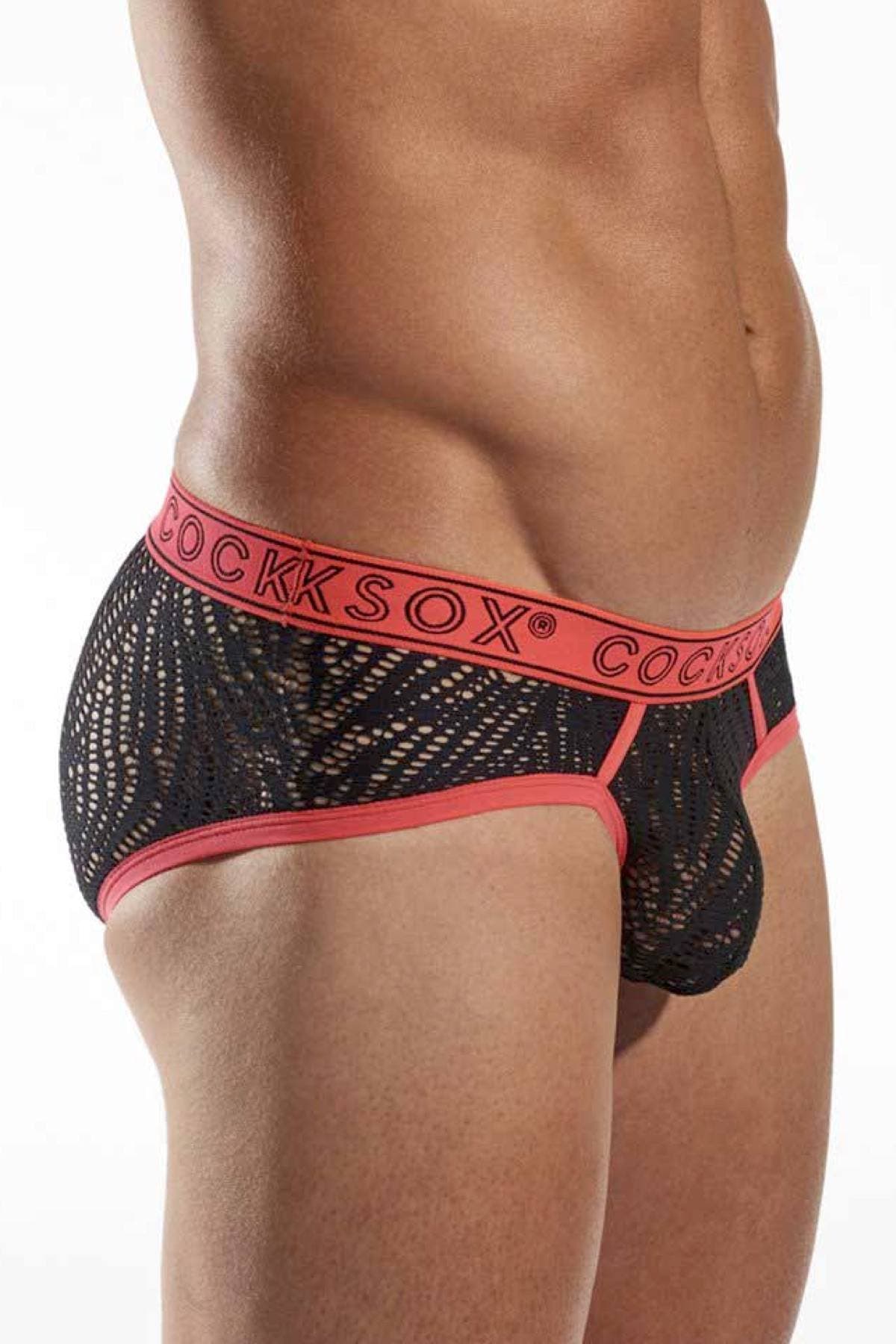Cocksox Eclipse Shredded Mesh Sports Brief