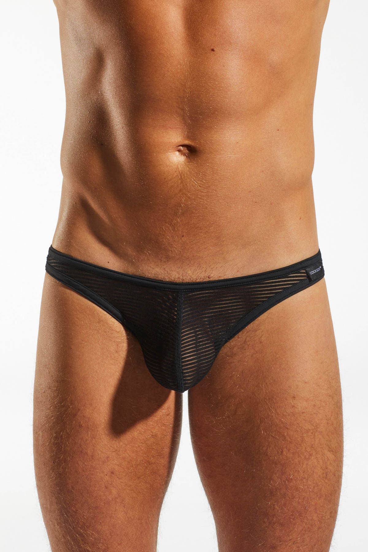 Cocksox Eros Black CX01SH Sheer Brief