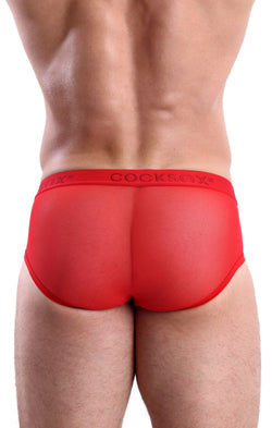 Cocksox Fiery Red CX76ME Sports Mesh Brief thumbnail 3