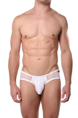 Cocksox Frost-White Contour-Pouch Sheer Sports Brief thumbnail 2