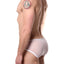 Cocksox Frost-White Contour-Pouch Sheer Sports Brief