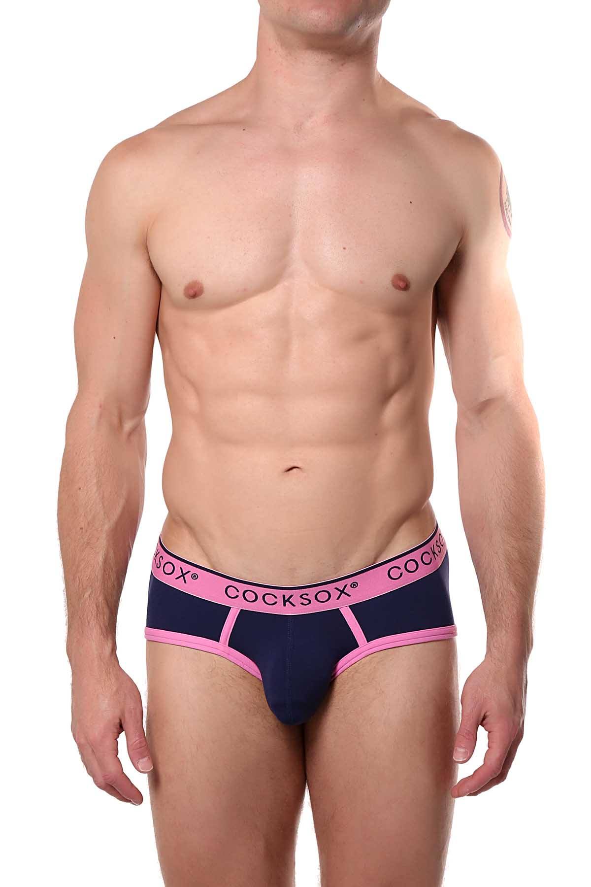 Cocksox Gothic-Blue Contour-Pouch Sports Brief
