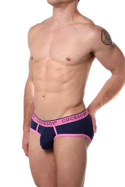 Cocksox Gothic-Blue Contour-Pouch Sports Brief thumbnail 2