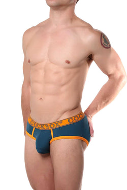 Cocksox Ink-Blue Contour-Pouch Sports Brief thumbnail 2