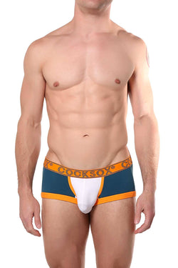 Cocksox Ink-Blue Contour-Pouch Trunk thumbnail 1