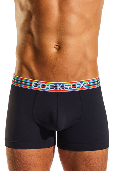 Cocksox Jet Black CX12 Boxer Brief