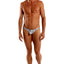 Cocksox Kingsnake-Printed Swim Thong