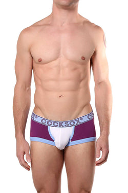 Cocksox Luscious-Purple Contour-Pouch Trunk thumbnail 1