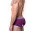 Cocksox Luscious-Purple Contour-Pouch Trunk