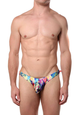 Cocksox Multi-Color Kaleidoscopic Swim Brief thumbnail 2
