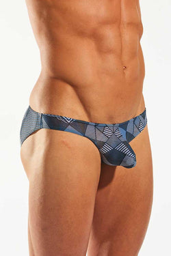 Cocksox Navy-Hypnotic Sheer Swim Brief thumbnail 2