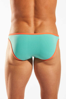 Cocksox Ocean-Blue Brief with Bind thumbnail 3