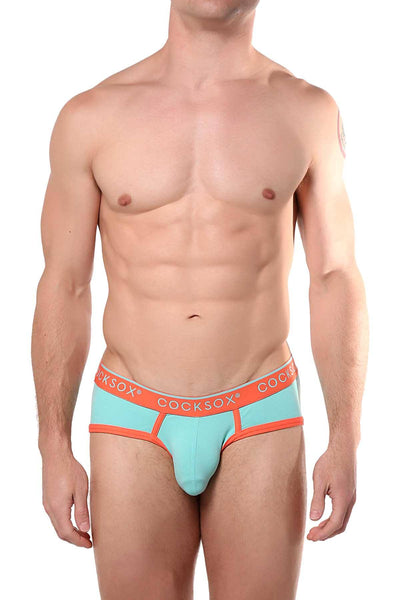 Cocksox Ocean-Blue Contour-Pouch Sports Brief