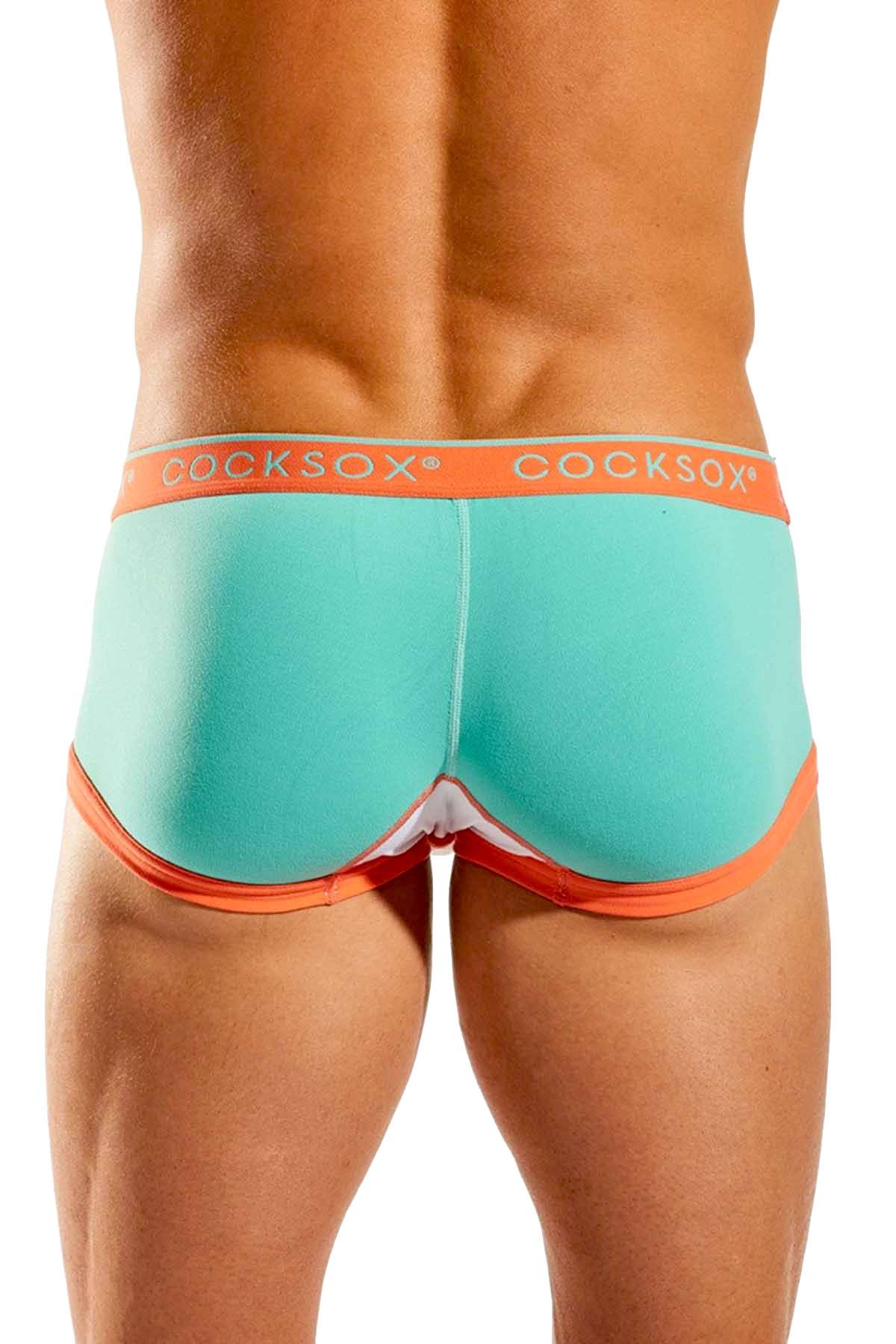 Cocksox Ocean-Blue Contour-Pouch Trunk