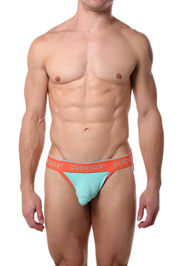 Cocksox Ocean-Blue Enhancing-Pouch Jockstrap thumbnail 1