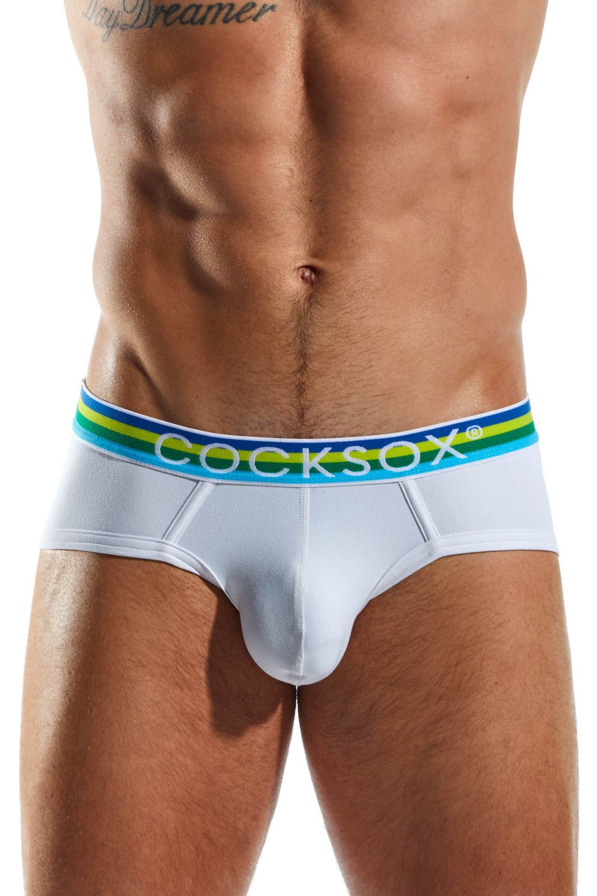 Cocksox Polo White CX76N Sports Brief