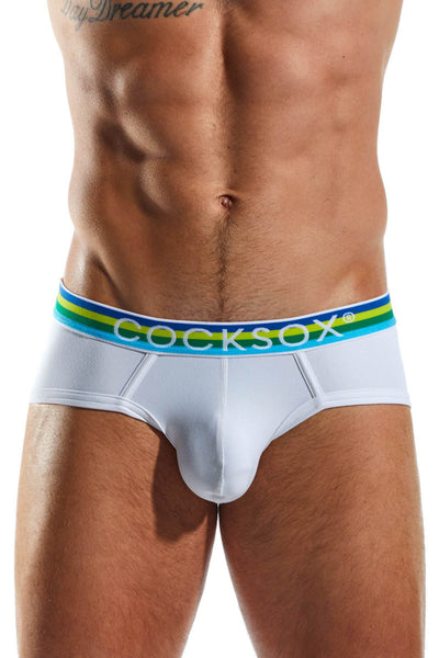 Cocksox Polo White CX76N Sports Brief