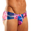 Cocksox Prism-Printed Sheer Boy-Leg Swim Brief