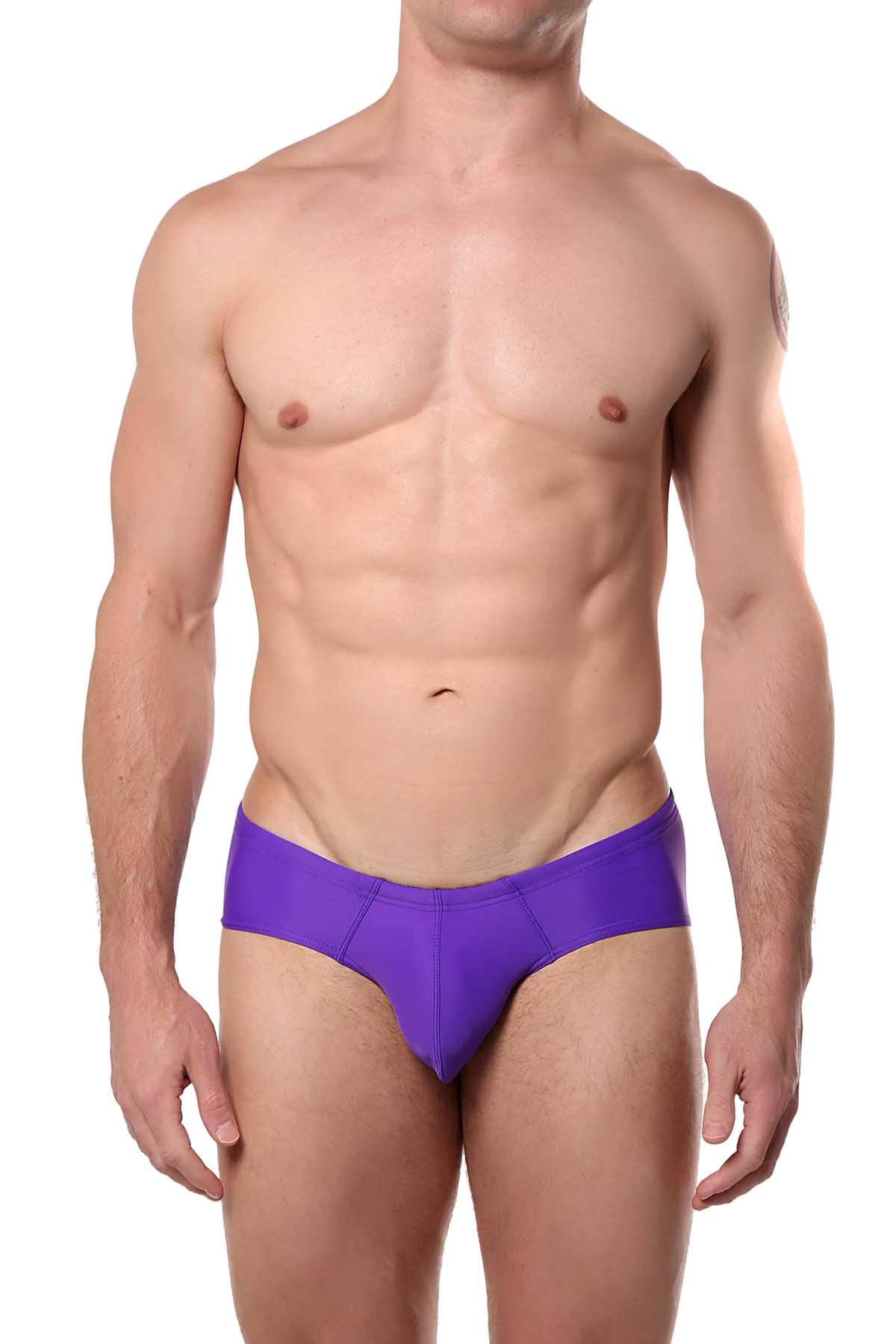 Cocksox Purple-Haze Boy-Leg Swim Brief